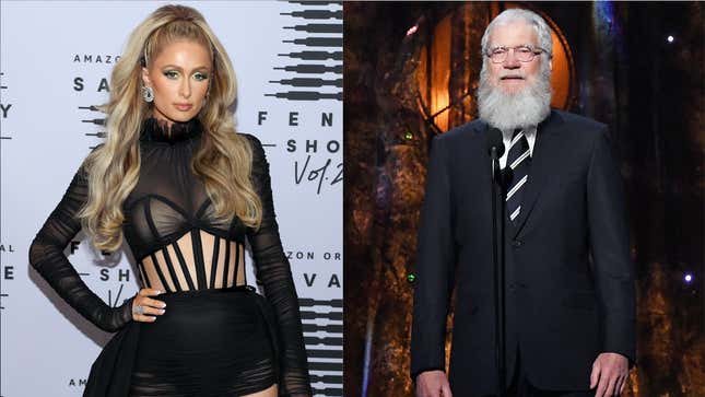 Image for article titled Paris Hilton Says David Letterman Was 'Purposely Trying To Humiliate' Her in Invasive 2007 Interview