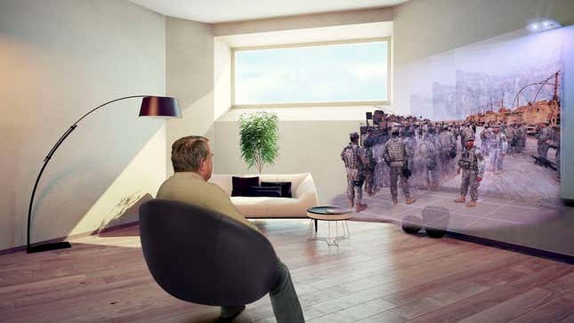 Image for article titled Dad From 2150 Can’t Get Enough Iraq War Documentaries