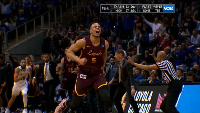 Loyola-Chicago Wins Third Straight Thriller To Advance To Elite Eight
