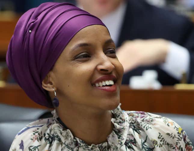 Image for article titled Rep. Ilhan Omar Calls Trump Adviser Stephen Miller a &#39;White Nationalist&#39;; Her Critics Accuse Her of Anti-Semitism