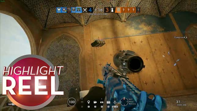 <i>Rainbow Six Siege </i>Player Thinks Fast