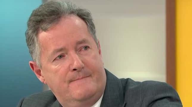 Piers Morgan doesn't like being reminded he's a prick