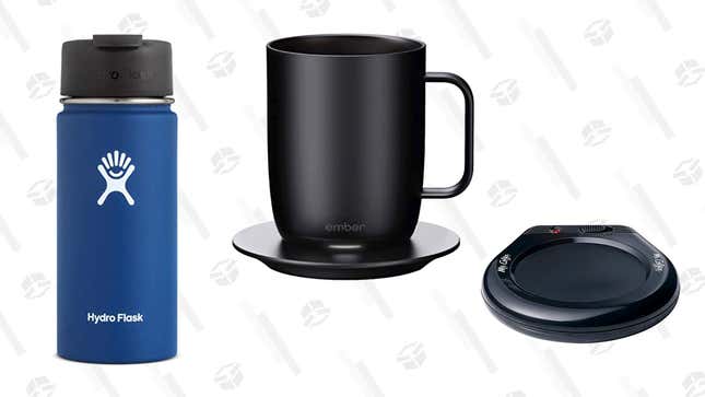 Hydro Flash Travel Mug, $25
Ember Temperature Control Smart Mug, $104
Mr. Coffee Mug Warmer, $11
