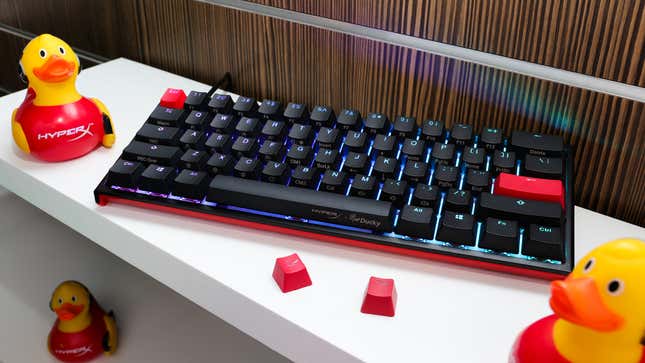 Image for article titled HyperX And Ducky Made A Keyboard Baby Together