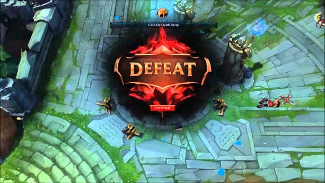 <i>League Of Legends</i> Player Lands Pentakill Right As His Team Surrenders