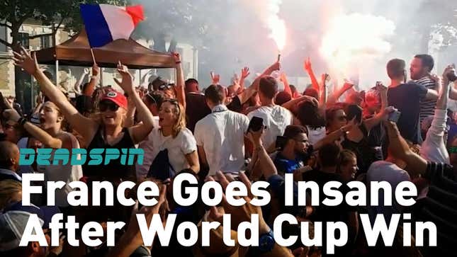 These French People Celebrating Their World Cup Win Are Making Me Jealous