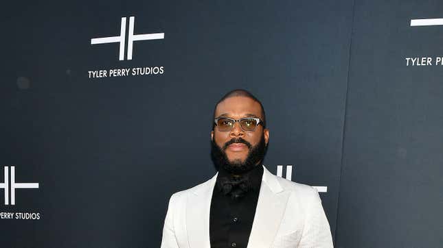 Tyler Perry attends his studio grand opening gala at Tyler Perry Studios on October 05, 2019 in Atlanta, Georgia.