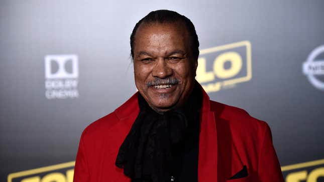 Billy Dee Williams attends the Premiere Of Disney Pictures And Lucasfilm’s “Solo: A Star Wars Story” - Arrivals on May 10, 2018, in Los Angeles.