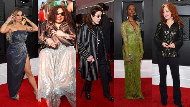 Image for article titled Drowning in Ruffles and Sequins On the 62nd Grammys Red Carpet