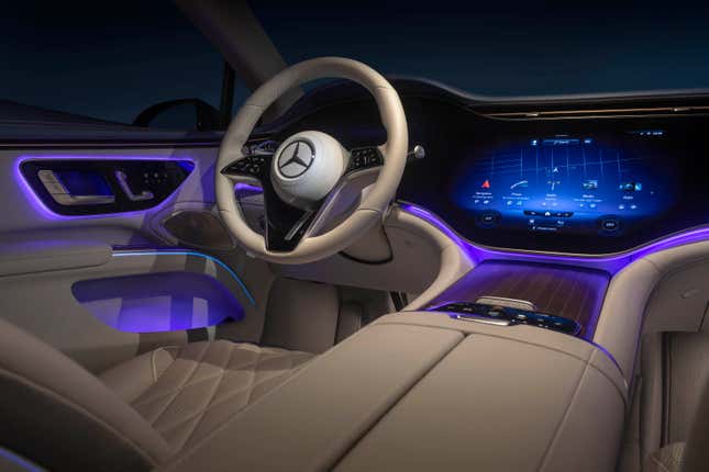Image for article titled The All-Electric 2022 Mercedes EQS: This Is It