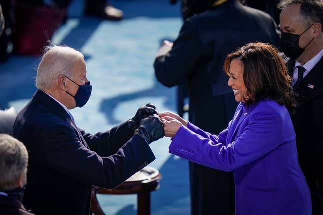 Image for article titled One Moment in Time: Black Excellence, Joy and Honor at the 59th Presidential Inauguration