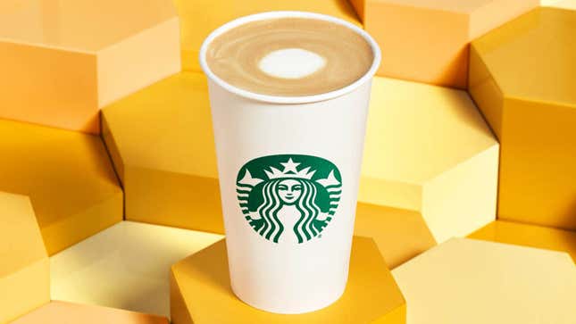 Image for article titled The Starbucks Oatmilk Honey Latte will make you feel like a grown-up