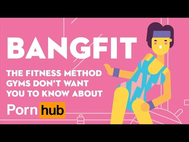 Introducing Pornhub’s sex-based exercise program, <i>BangFit</i>