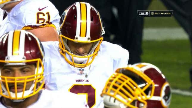 Kirk Cousins's Enormous Boner Wastes Scoring Opportunity