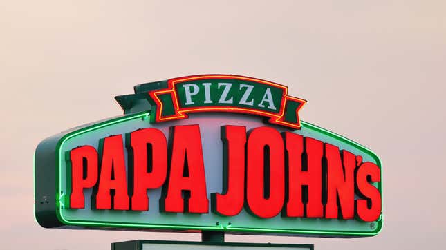 Image for article titled Papa John’s newest Shaq-backed innovation is pizza… folded in half