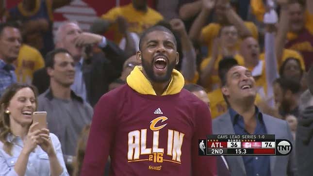 The Cavs Just Went Scorched Earth On The Poor Hawks