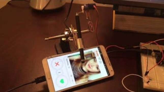 This Sad, Genius Tinder Machine Swipes Right on Every Profile