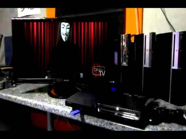Hacker's Fight With Sony Is Over, But Not For Anonymous