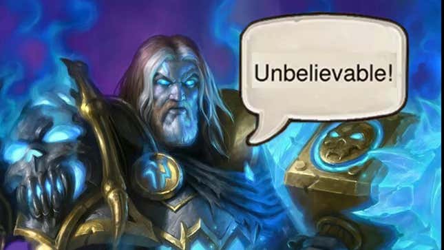 <i>Hearthstone</i> Player Tries To Showboat, Screws Up, Loses