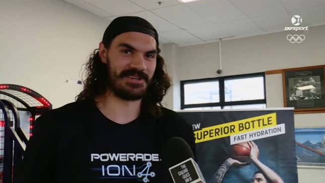 Steven Adams Appreciates Your Continued Concern For His Ball Bag