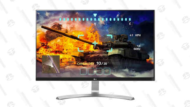 LG 27&quot; 4K UHD IPS Monitor with FreeSync | $225 | Amazon