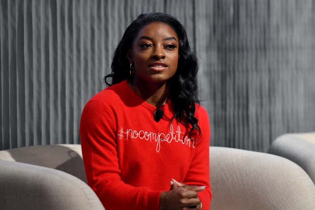 Image for article titled Keep It: Simone Biles Rejects USA Gymnastics&#39; Birthday Wishes, Calls for Accountability for Sexual Abuse Scandal