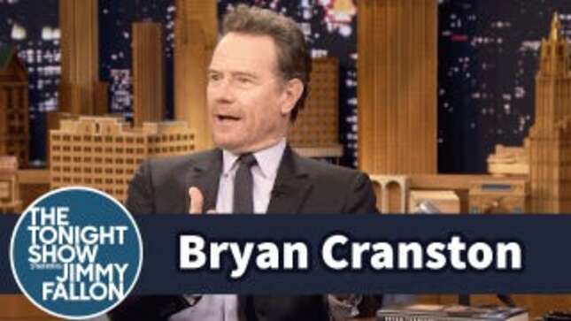 Watch Bryan Cranston Tell Jimmy Fallon About That Time He Was a Murder Suspect