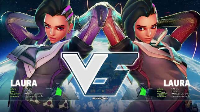 <i>Street Fighter V</i> Mod Lets You Play As Sombra From <i>Overwatch</i><em></em><em></em>