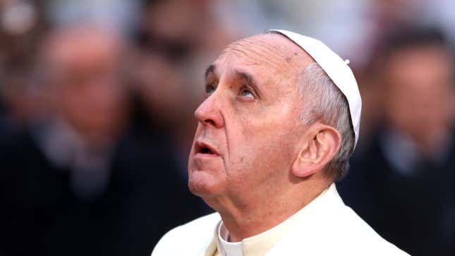 Image for article titled Boning Is 'Divine,' Says Chill Pope (Via God)