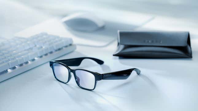 Image for article titled Razer&#39;s New Smart Glasses Promise to Make WFH a Little Less Awful