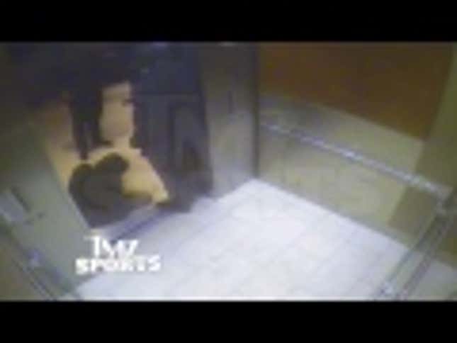 Video: Ray Rice Knocks Out His Fiancée In An Elevator