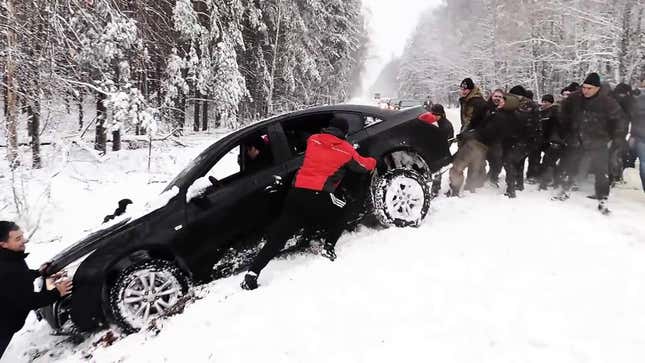 MIGHTY AND STRONG SHOUTING HERO MEN RESCUE HEAVY CAR<em></em>
