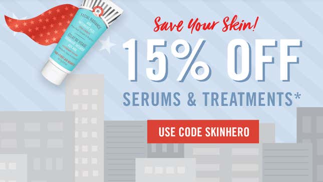 15% Off Serums and Treatments | First Aid Beauty | Promo code SKINHERO