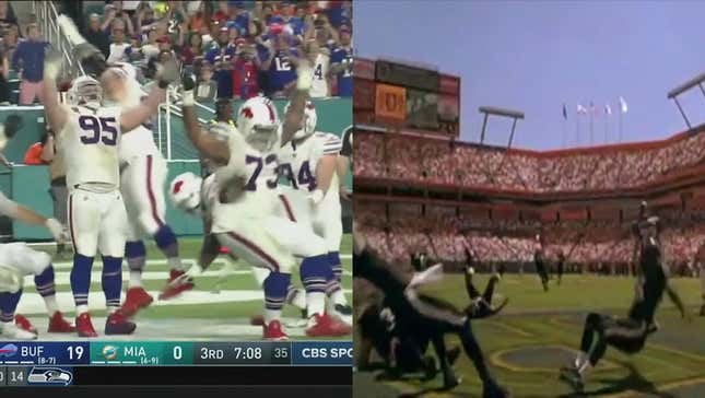Kyle Williams And Bills Go With <i>Any Given Sunday</i> Celebration After Touchdown