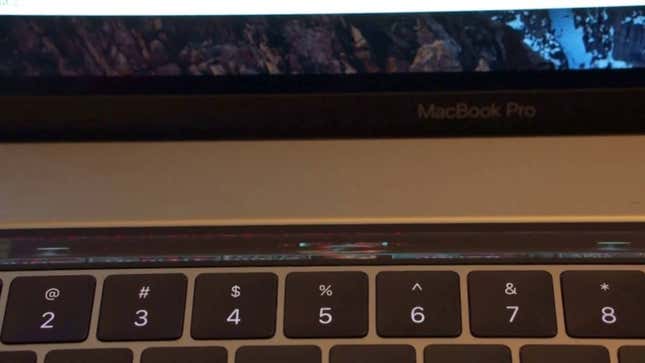 Someone Got <i>Doom </i>Running In The Macbook Pro's Touch Bar<em></em>