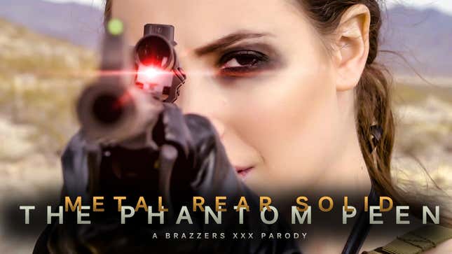 For A <i>Metal Gear</i> Porn Parody, These Special Effects Are Okay!