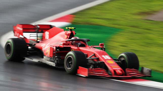 Image for article titled Charles Leclerc&#39;s Post-Race Meltdown Is Still Hard To Watch