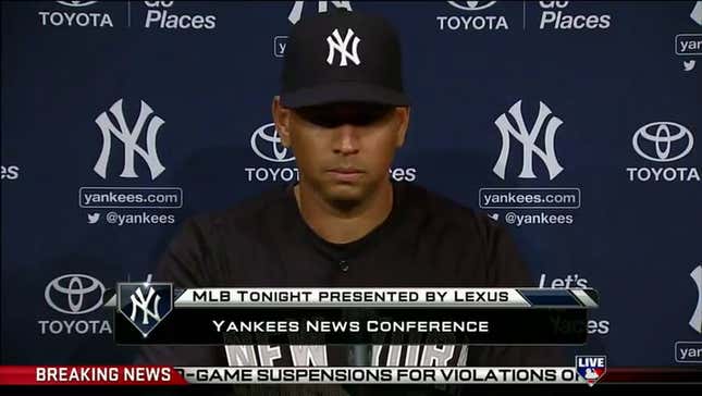Alex Rodriguez Speaks, Attempts To Mimic Human Emotion