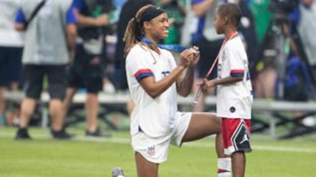 A World Cup Champion Also Struggles to Afford Childcare