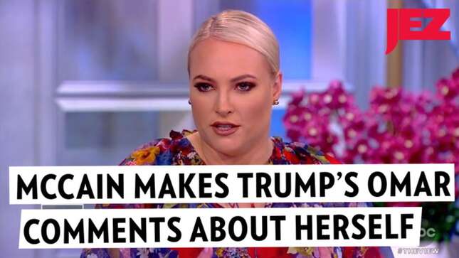 Meghan McCain Is Mad That President Trump's Overt Racism Is Getting in the Way of Her Coded Racism