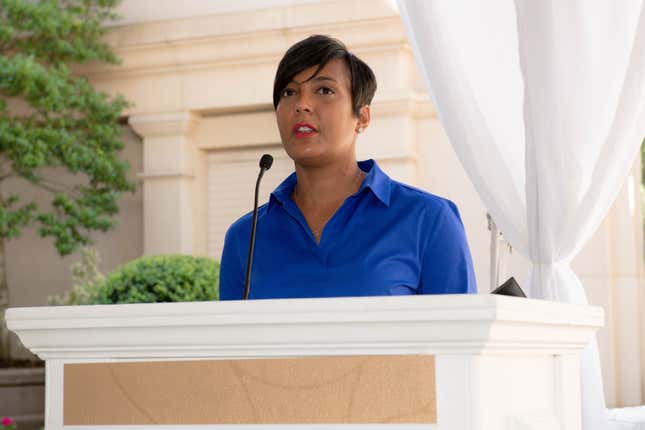 Image for article titled Atlanta Mayor Keisha Lance Bottoms Endorses Joe Biden for President