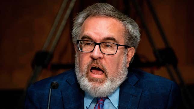 Andrew Wheeler, administrator of the Environmental Protection Agency (EPA) and certified villain.