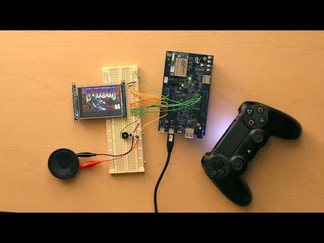 Tiny Home-Made Computer Runs <i>Doom </i>Too