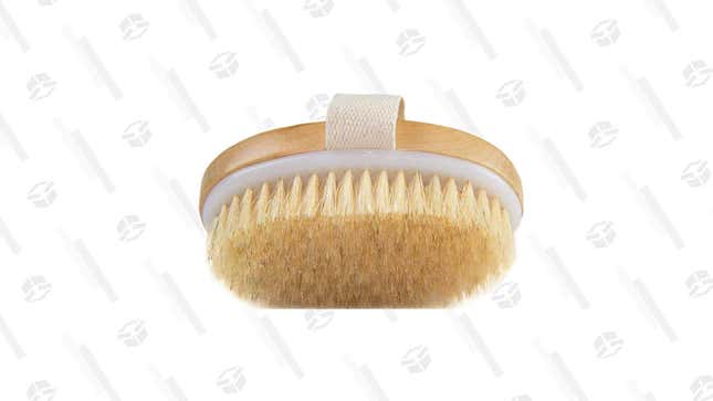 Dry Brushing Body Brush Angel Kiss Natural Bristle Exfoliating