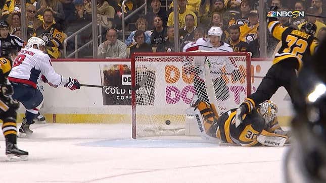 Alex Ovechkin Pulls A Crosby And Beats The Penguins