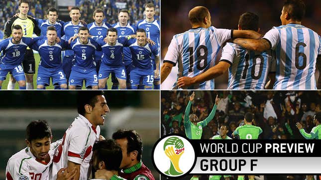 Image for article titled World Cup Group F Preview: Lionel Messi, And Some Other Guys