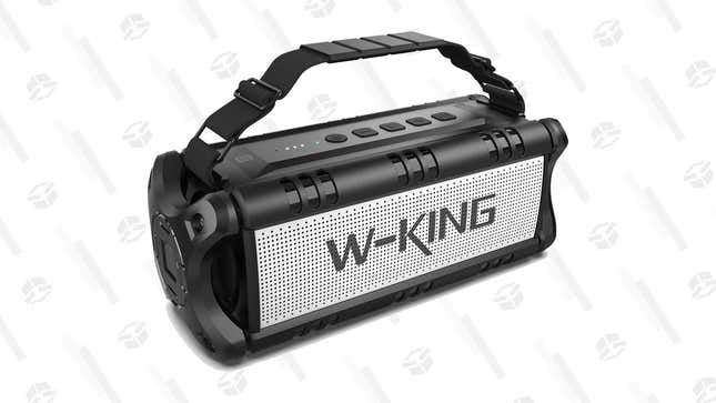 W-King Outdoor Bluetooth Speaker | $43 | Amazon | Promo Code WKINGD8B + Clip Coupon