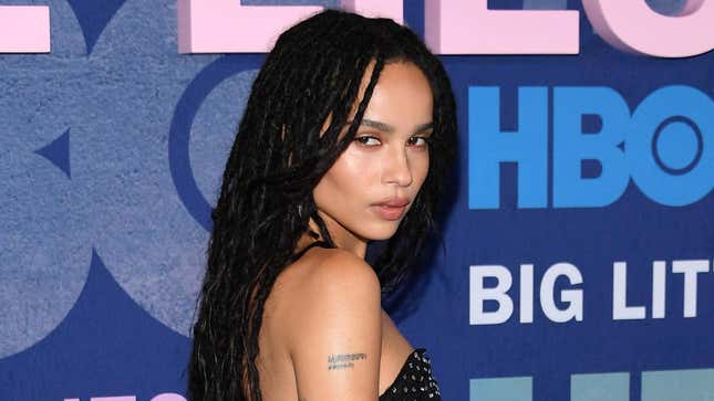 Zoe Kravitz attends the “Big Little Lies” Season 2 Premiere on May 29, 2019, in New York City.