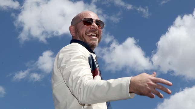 Pitbull performing at the NASCAR Cup Series FanShield 500 at Phoenix Raceway on March 08, 2020.
