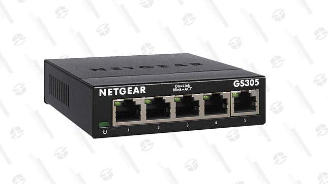 NETGEAR 5-Port Gigabit Ethernet Unmanaged Switch | $12 | Amazon | Clip the $3 coupon